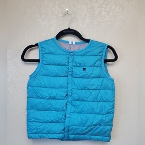 Blue Kids Puffer Vest
